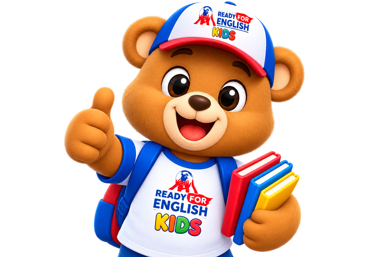 Mascota Ready for English Kids